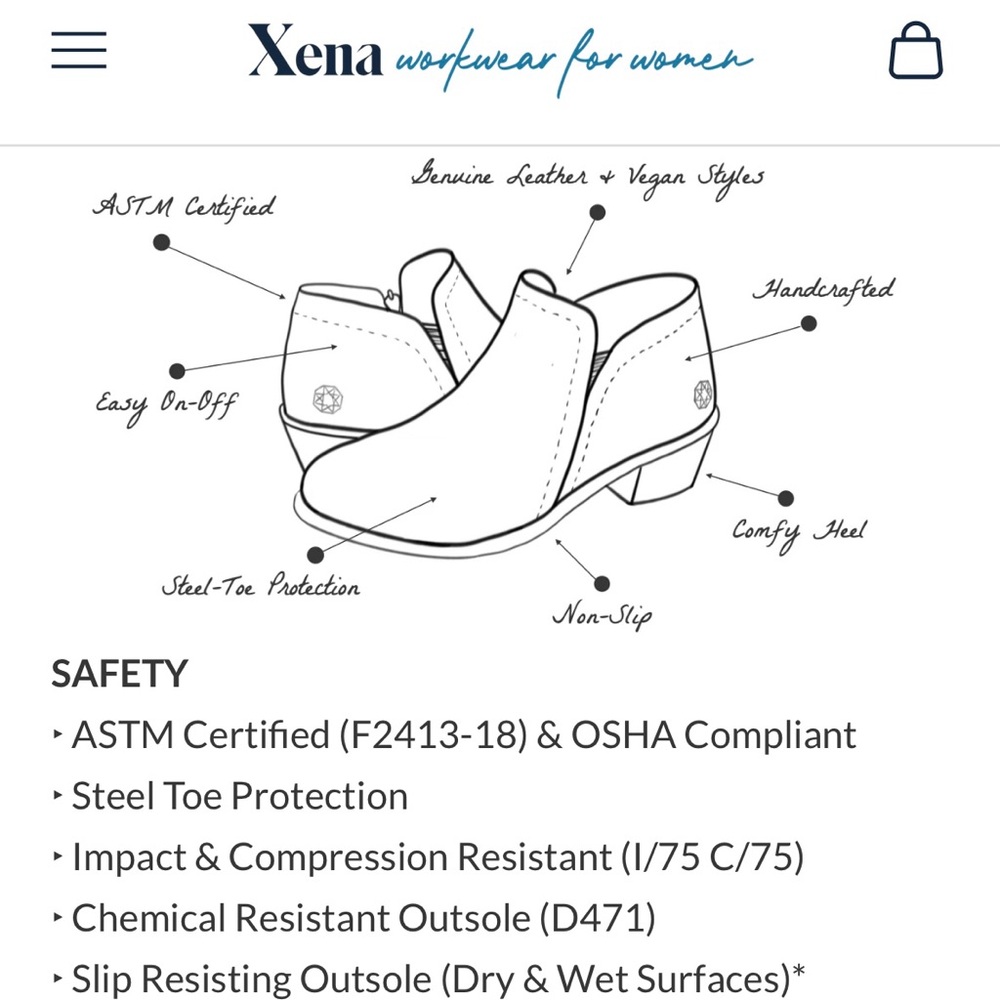 Xena Workwear Gravity Steel Toe Safety Boot - Picture 12 of 16